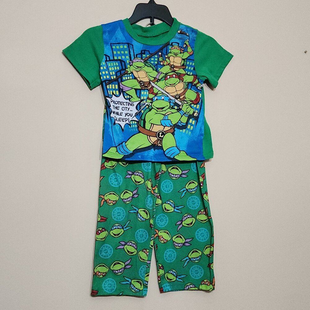 Teenage Mutant Ninja Turtles Boys Pajamas Size 4T